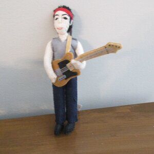 Bruce Springsteen  Year Around Felt Ornament - Handmade